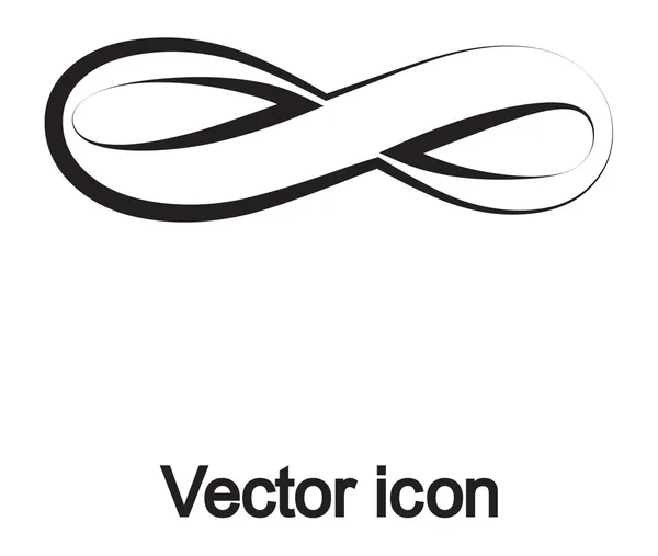 Icône symbole illimité — Image vectorielle
