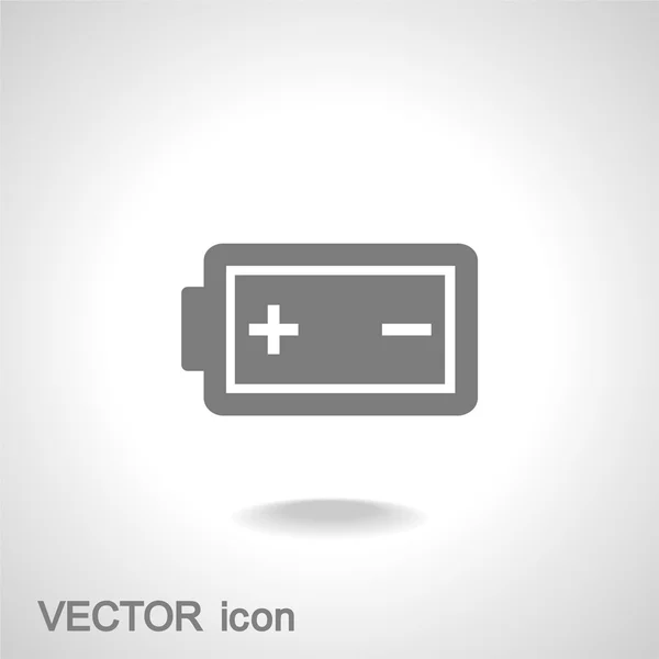 Batterij-icoon — Stockvector