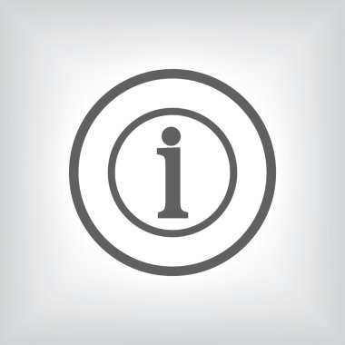 bilgi işareti simgesi