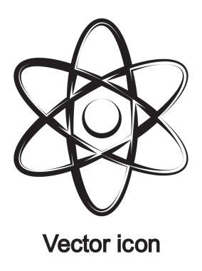 soyut fizik bilim modeli simgesi