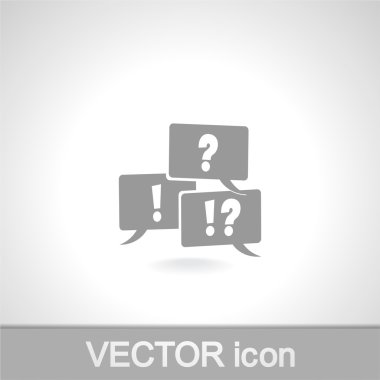 soru ve ünlem işareti