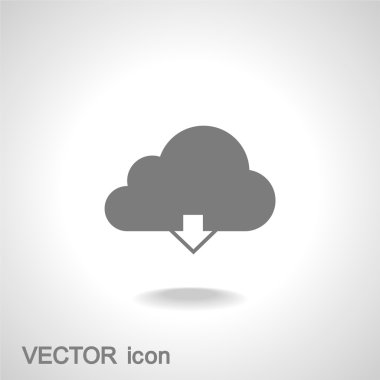 bulut indirme simgesi