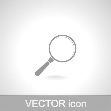 Arama simgesi illüstrasyon