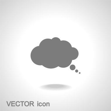 komik konuşma kabarcıklar simgesi