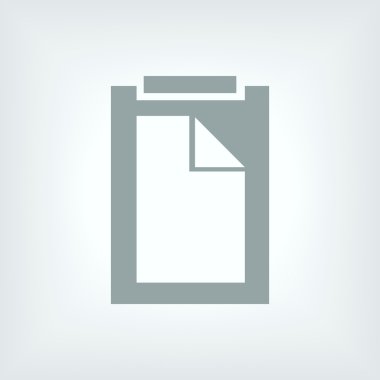 Metin dosya işareti simgesi. Dosya belge simgesi simgesi