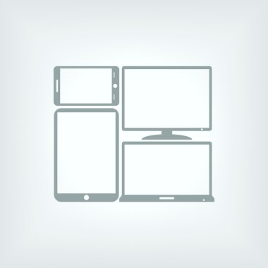 elektronik cihazlar simge kümesi
