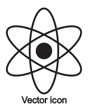 soyut fizik bilim modeli simgesi