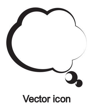 komik konuşma kabarcıklar simgesi