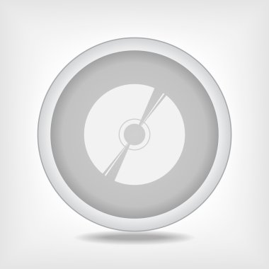CD veya dvd simgesi illüstrasyon