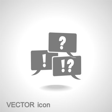 soru ve ünlem işareti