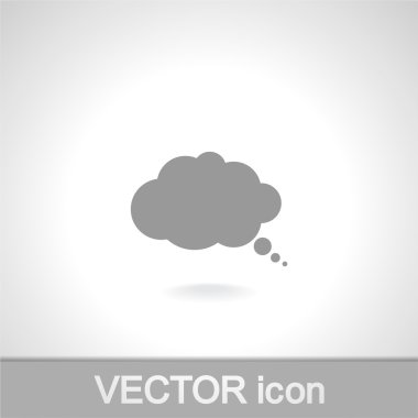 komik konuşma kabarcıklar simgesi