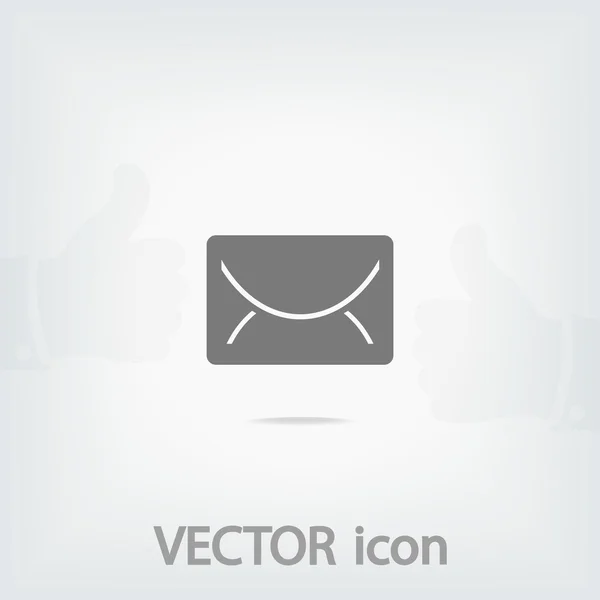 Ikona obálky — Stockový vektor