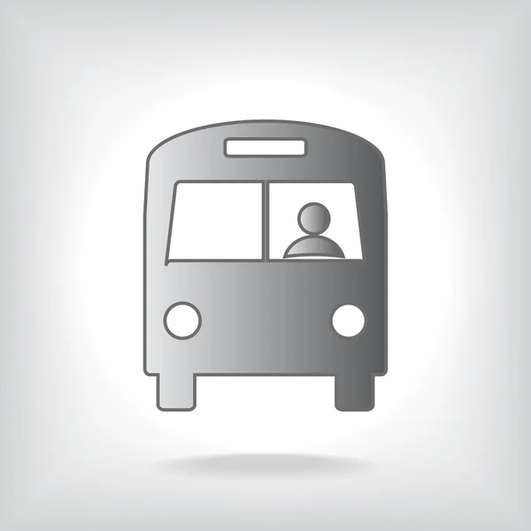 バスのアイコンの図 — ストックベクタ