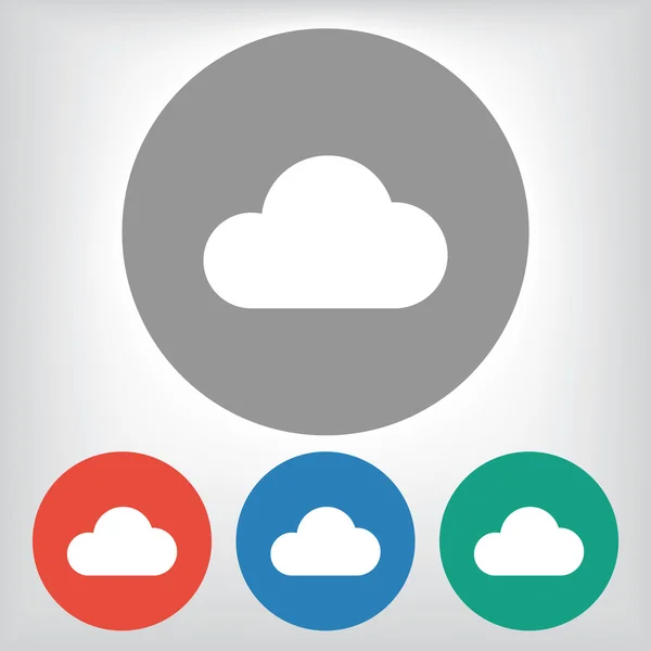 Cloud pictogram — Stockvector