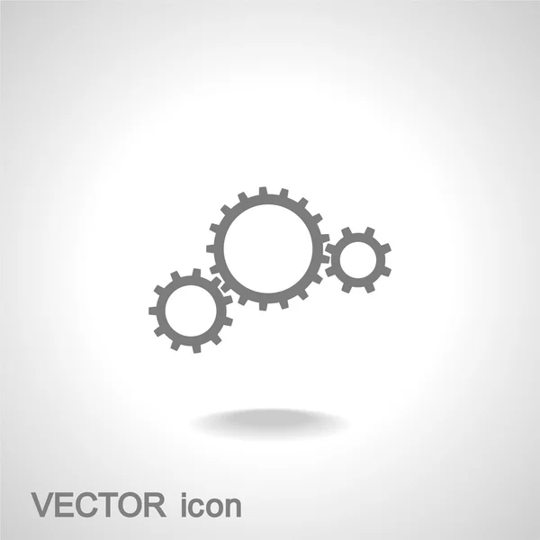 Icono del engranaje — Vector de stock