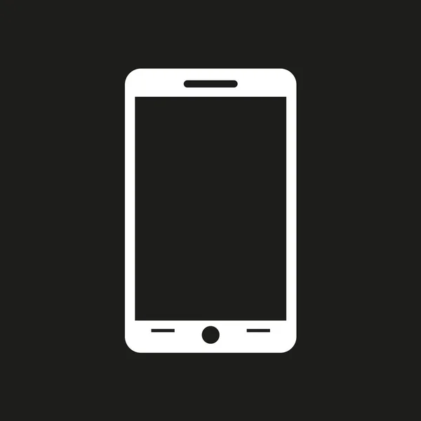 Mobil akıllı telefon simgesi — Stok Vektör