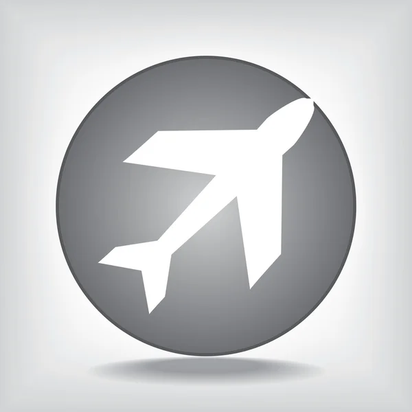 Flygplan symbol — Stock vektor