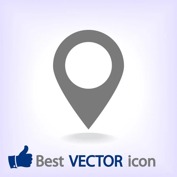 Map pointer icon — Stock Vector