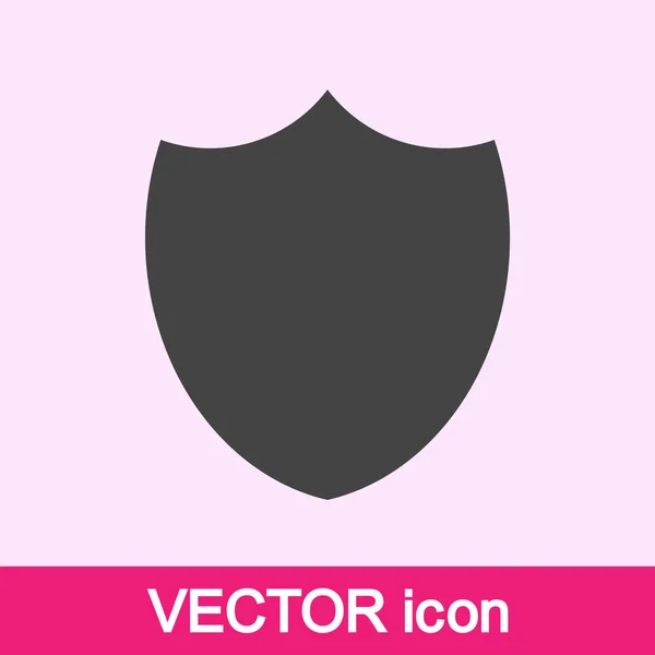 Schild-icoon — Stockvector