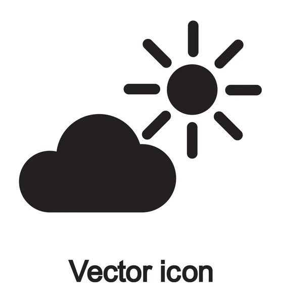 Weather Web icon — Stock Vector