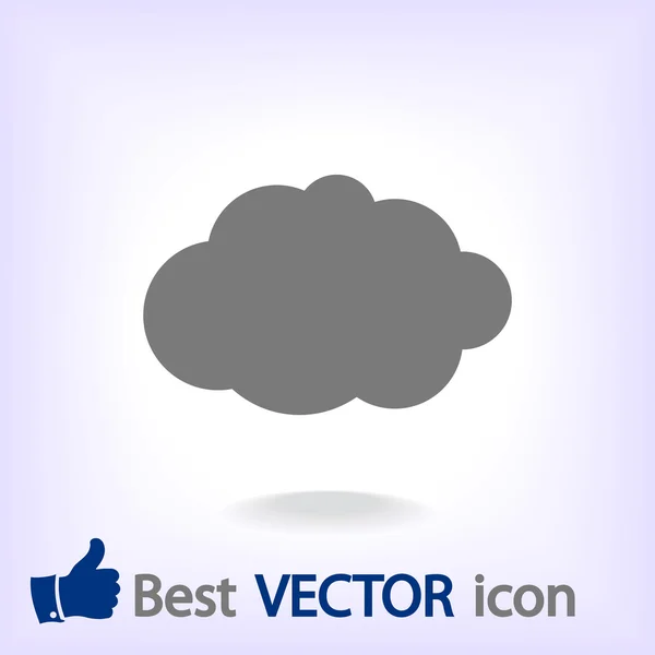 Cloud pictogram — Stockvector