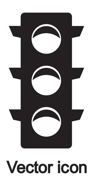 Verkeerslichten Pictogram — Stockvector