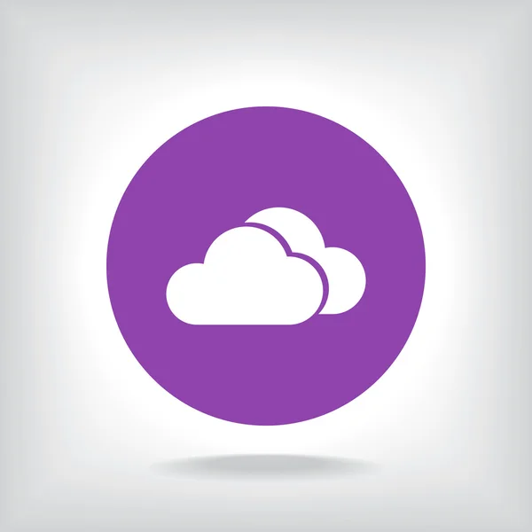 Icono de nube — Vector de stock