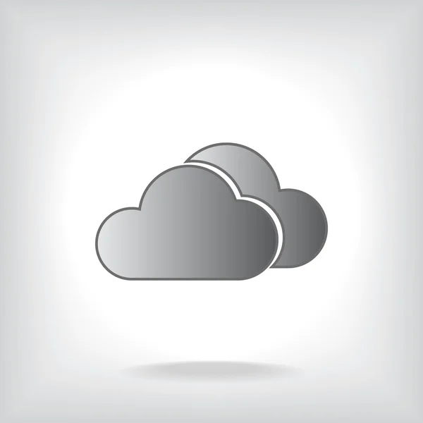 Cloud pictogram — Stockvector