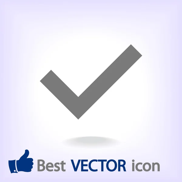 Confirm icons — Stock Vector