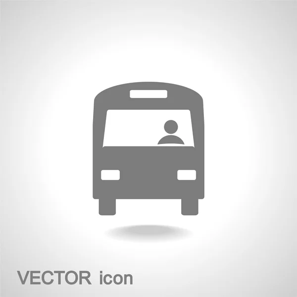 Illustration icône bus — Image vectorielle