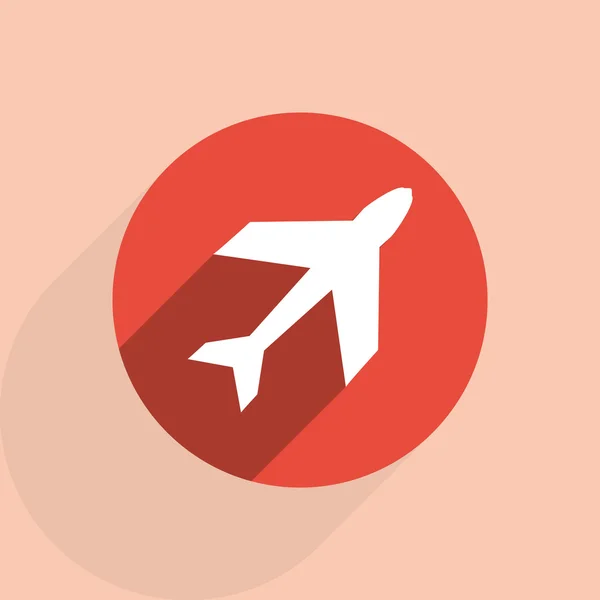 Flygplan symbol — Stock vektor