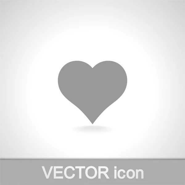 Hart pictogram — Stockvector
