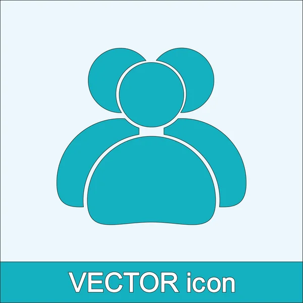 Ikona osoby — Stockový vektor