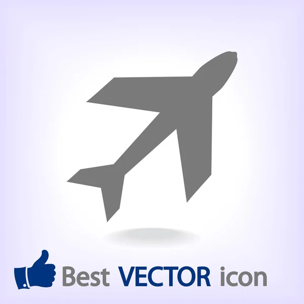 Símbolo del avión — Vector de stock