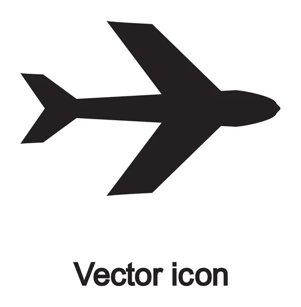 Símbolo del avión — Vector de stock