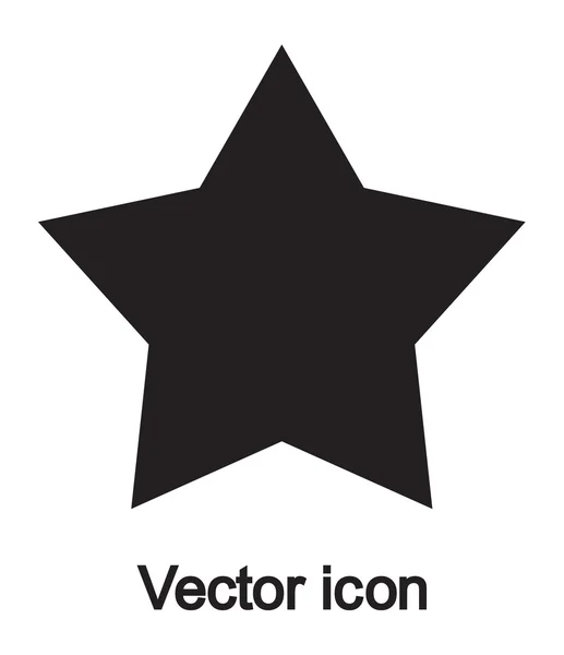 Icono de estrella — Vector de stock