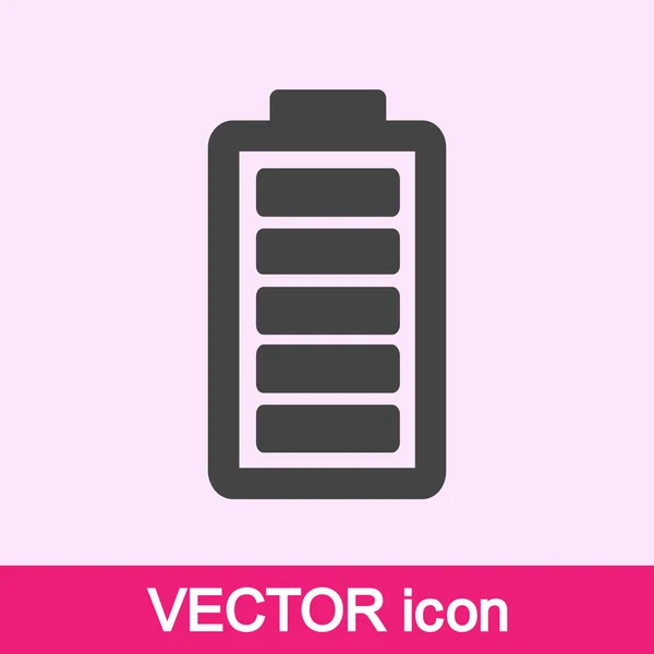 Batterij lading pictogram — Stockvector