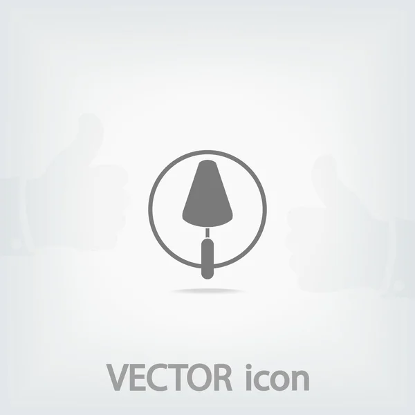 Trowel icon — Stock Vector