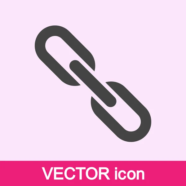 Chain link icon — Stock Vector