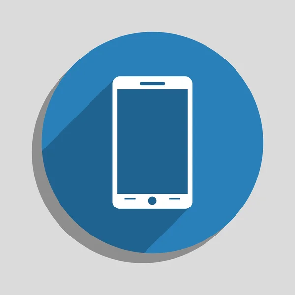 Mobiele smartphone pictogram — Stockvector