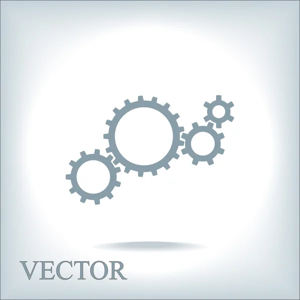 Icono del engranaje — Vector de stock