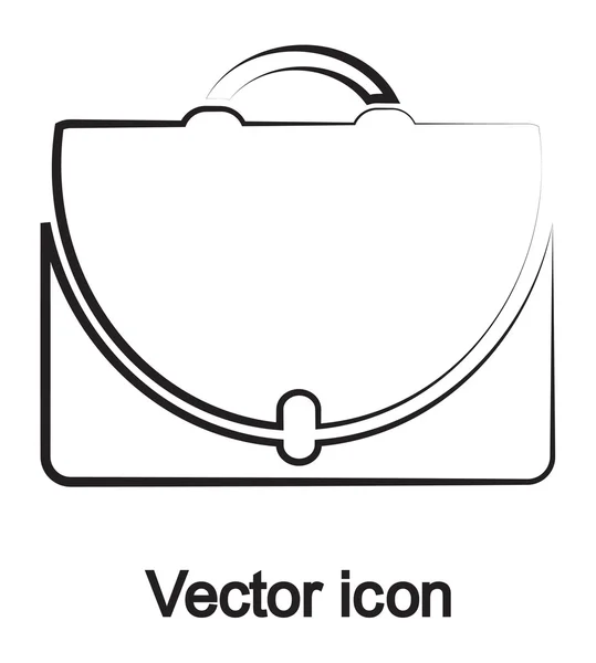 Icono del maletín — Archivo Imágenes Vectoriales