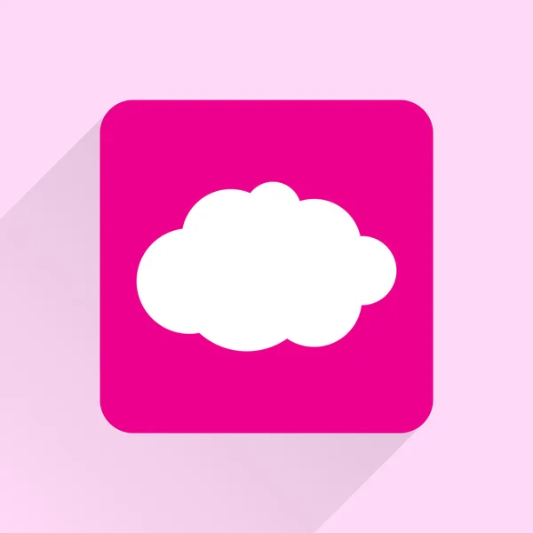 Icono de nube — Vector de stock