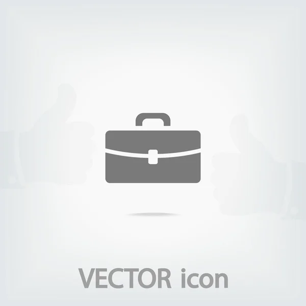 Icono del maletín — Vector de stock