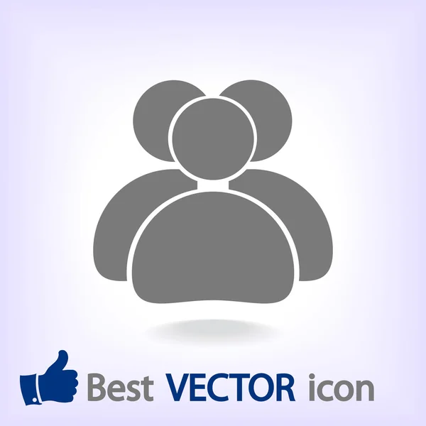 Icono de gente — Vector de stock