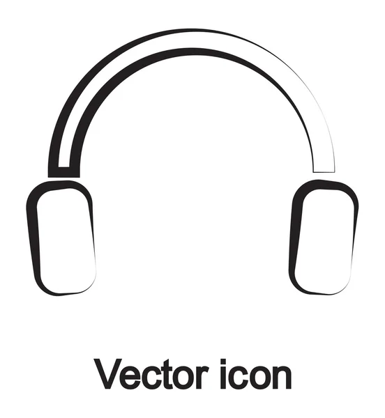 Icono de auriculares — Vector de stock