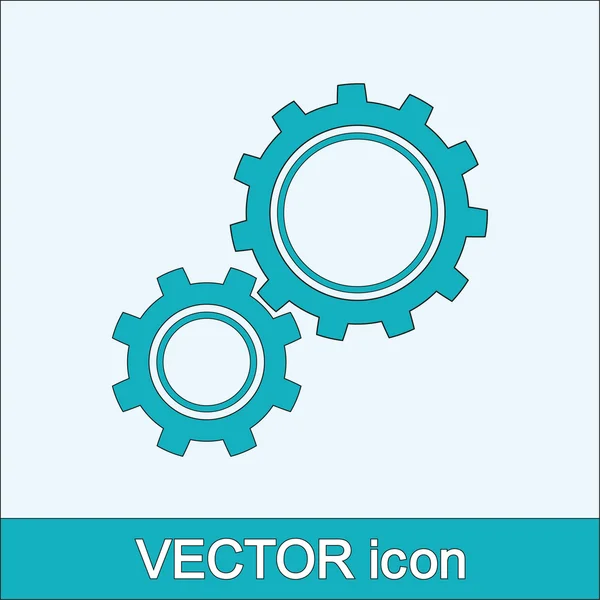 Gear icon — Stock Vector