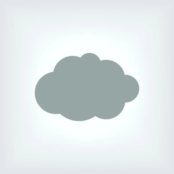 Ikona cloudu — Stockový vektor
