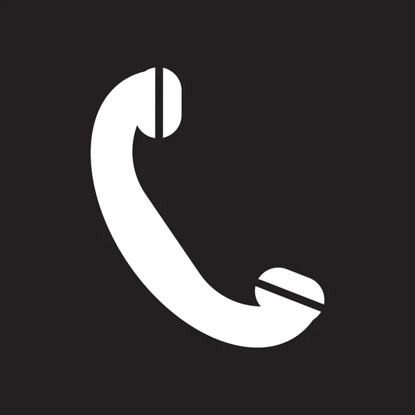 Telefon, flaches Symbol — Stockvektor