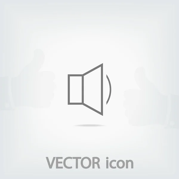 Icono del altavoz — Vector de stock